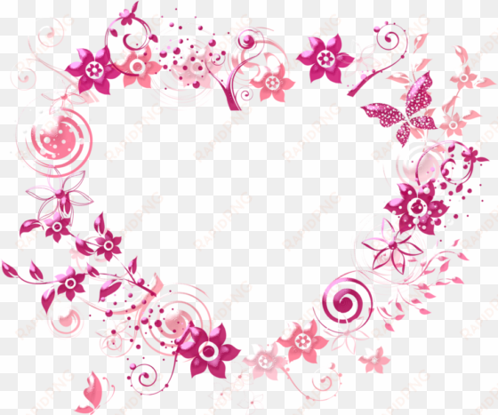 Corazon Flores 01 By Bbvzla - Corazones De Flores Png transparent png image