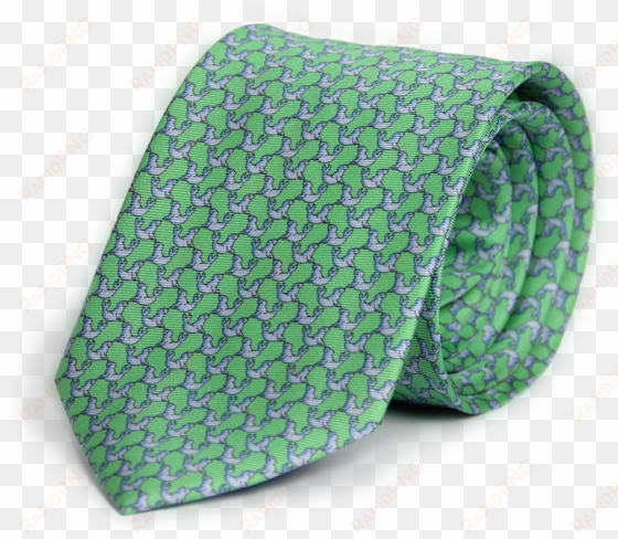 corbata verde trama - necktie
