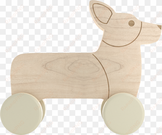 corgi push toy - toy