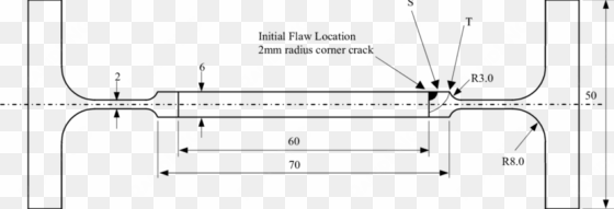 corner crack in the flanged plate with a central lightening - lightening holes