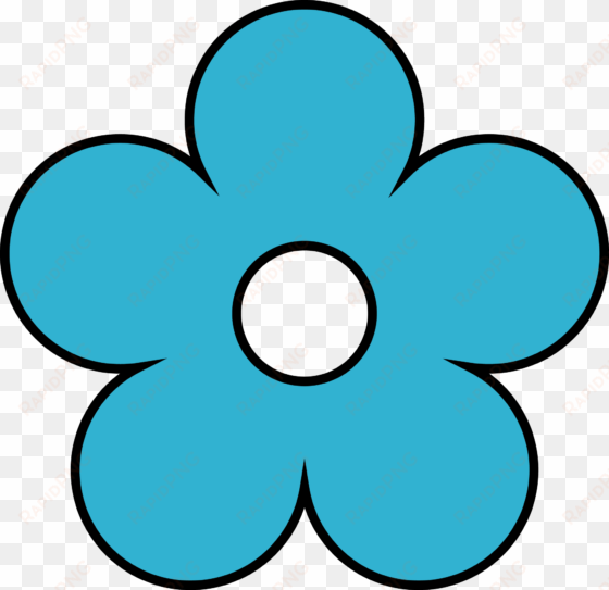 cornflower blue flower png clipart 01 - blue flower cartoon png