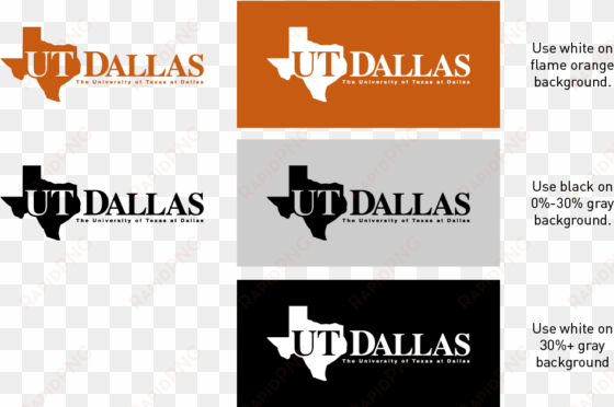 correct colors for the ut dallas logo - university of texas at dallas logo