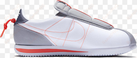 cortez kenny iv x kendrick lamar white / blue / grey - nike x kendrick lamar mens cortez basic slip