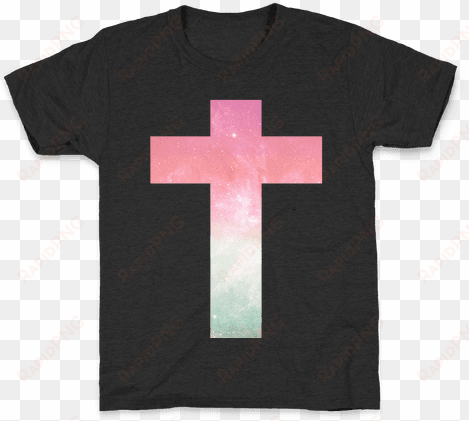 cosmic cross kids t-shirt - shirt