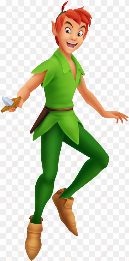 cosplay clipart tinkerbell - kingdom hearts peter pan