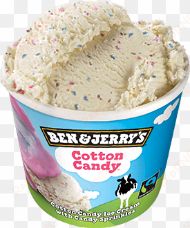 cotton candy single serve - ben and jerry candy