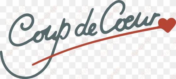 coup de coeur logo png transparent - logo