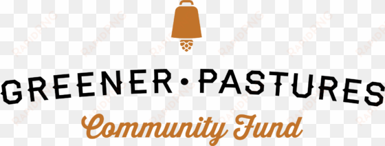 cowbell brewing's greener pastures community fund logo - foundation