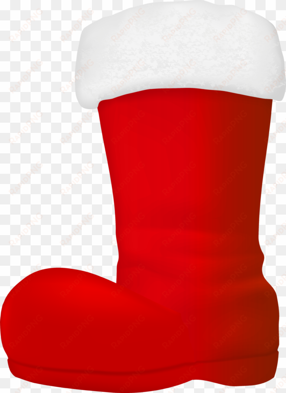 Cowboy Christmas Boot - Santa Claus Boots Clip Art transparent png image