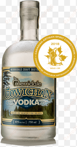 cowichan vodka - merridale cidery & distillery