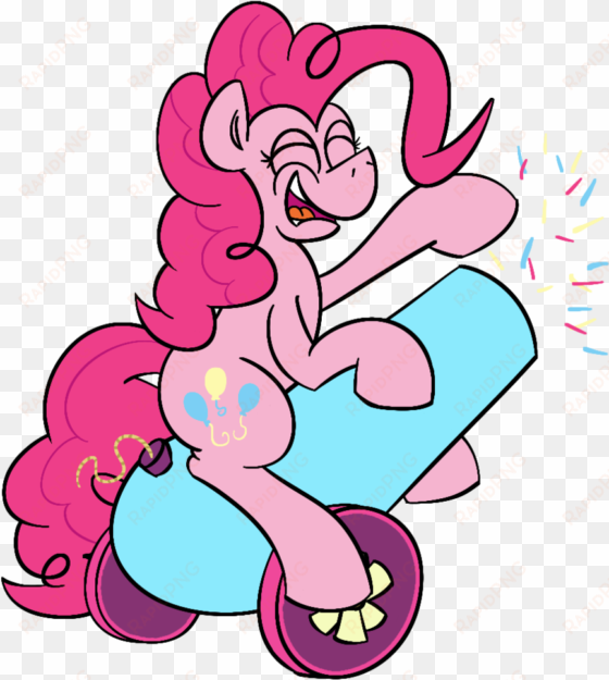 cowsrtasty, confetti, party cannon, pinkie pie, safe, - cartoon