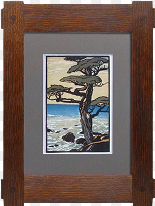 craftsman through tenon wood frames - craftsman wood picture frames