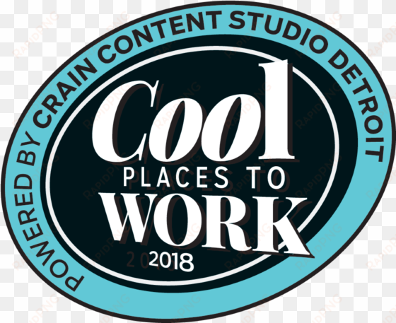 crain's cool places to work 2018 logo - crain's cool places to work 2018
