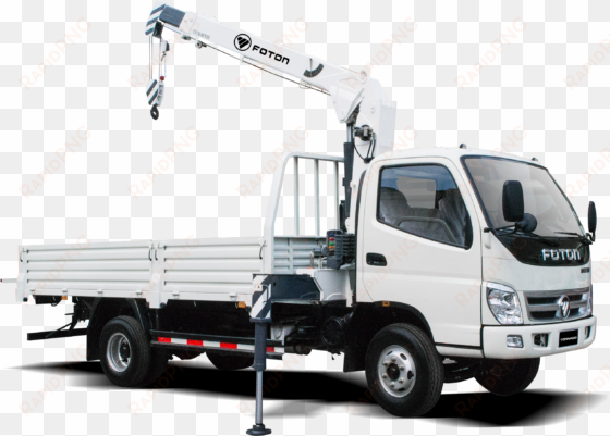 crane-truck - truck with crane png