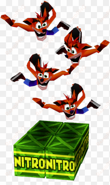 crash bandicoot png transparent nitro - video game