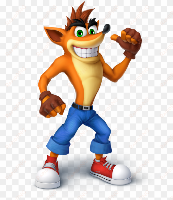 crash smashified - crash bandicoot smash bros ultimate