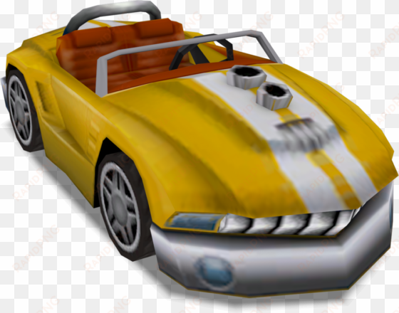 crash tag team racing yellow horde - cars in crash tag team racing