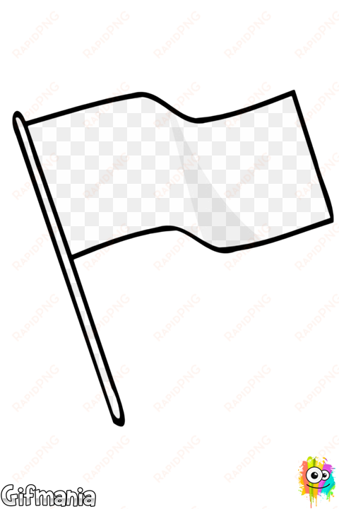 crea tu propia bandera utilizando la bandera blanca - color guard flag clipart