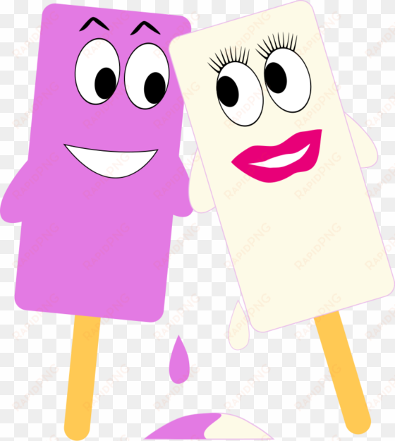 cream girl and boy in love clipart