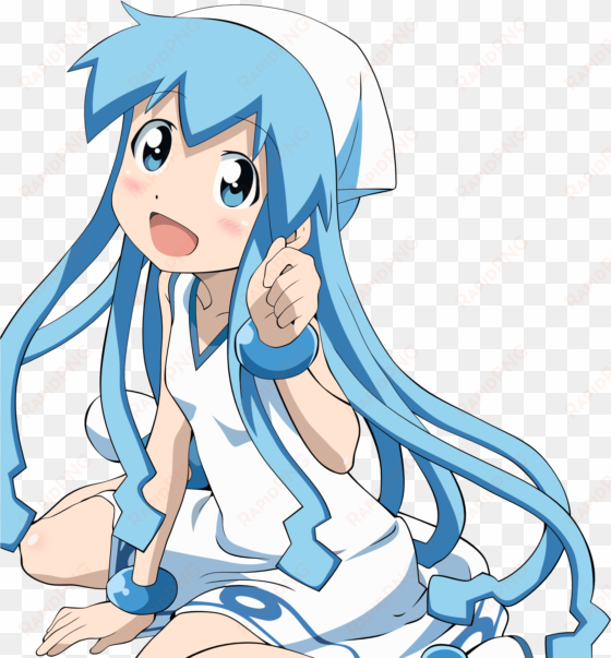 create a dank meme - squid girl