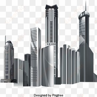 creative city building vector material, building, building, - 여행사 실무 연습