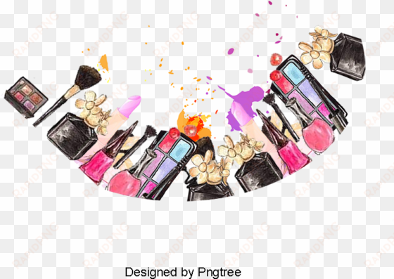 creative makeup tools, makeup clipart, tools clipart, - portable network graphics
