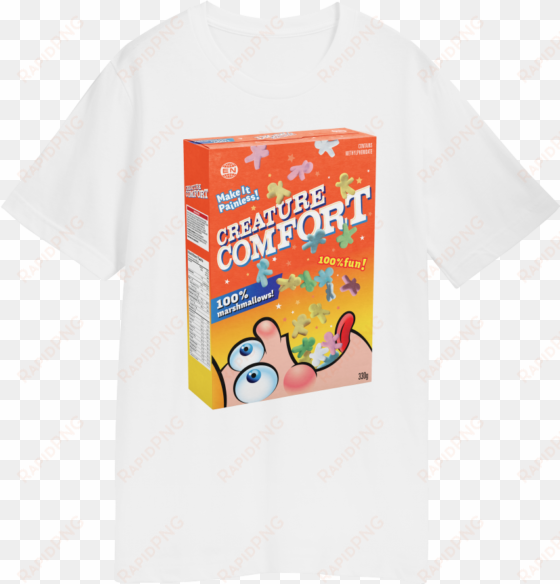 creature comfort cereal box t-shirt - girl scout cookies shirt