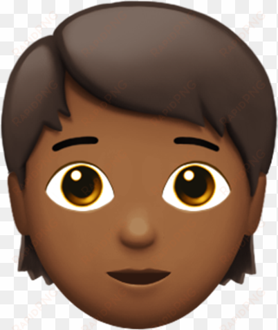Credit - Apple - Apple Gender Neutral Emojis transparent png image