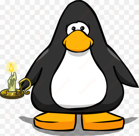 creepy candle from a player card - club penguin fishing png