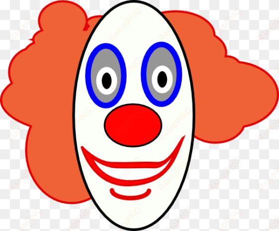 creepy clown face clip art - clownface png