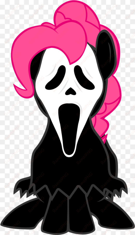 creepy halloween ghost png - scary mlp pinkie pie