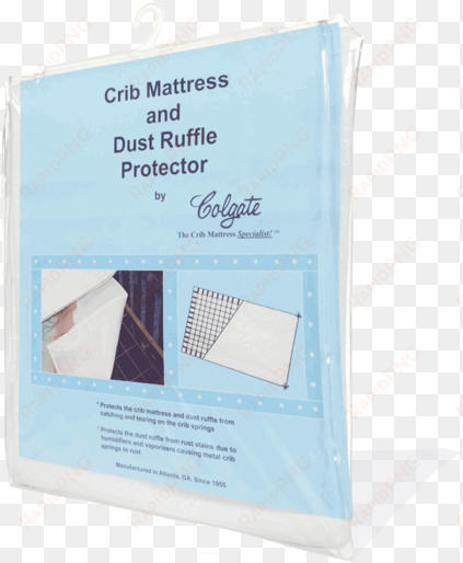 crib mattress and dust ruffle protector - flyer