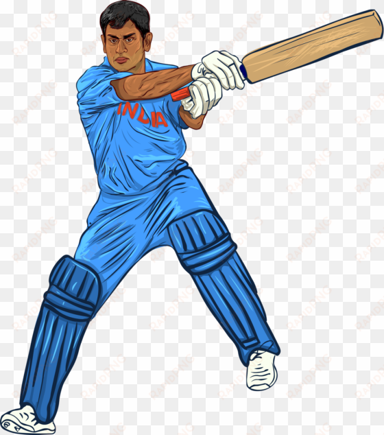 cricket png file - indian cricket players png