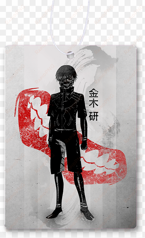 crimson kaneki kun air freshener - tokyo ghoul