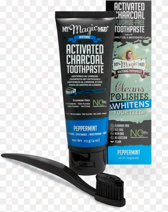 "crispy like a candy cane" - my magic mud activated charcoal toothpaste