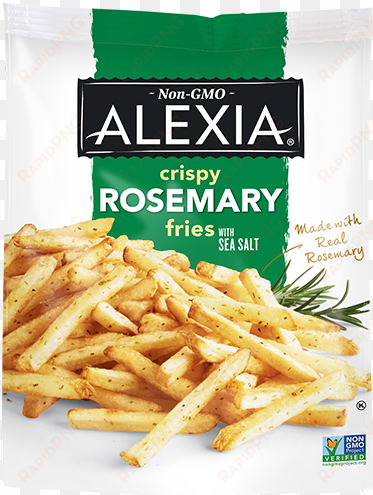 Crispy Rosemary Fries With Sea Salt - Rosemary And Sea Salt Fries transparent png image