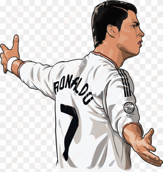 cristiano ronaldo cartoon 2013