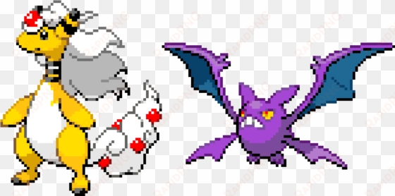 crobat and ampharos - zubat golbat and crobat