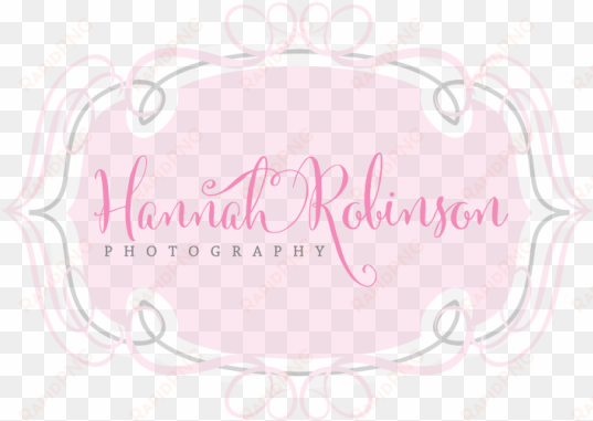 cropped hannah robinson logo frame - frame para logo png