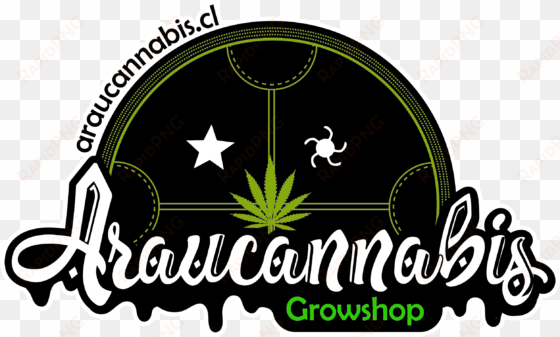 cropped logo araucannabis borde blanco - graphic design