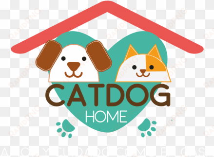 Cropped Logo Catdog Home 1 - Logotipos De Spa Canino transparent png image