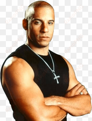 cross sideview vin diesel - vin diesel transparent