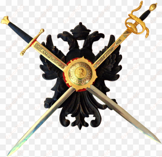 crossed swords and shield png - swords over shield png