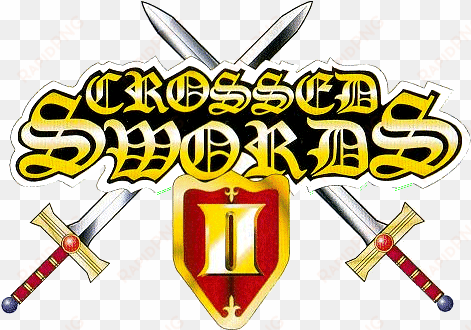 Crossed Swords Ii Logo - Crossed Swords Ii Neo Geo transparent png image
