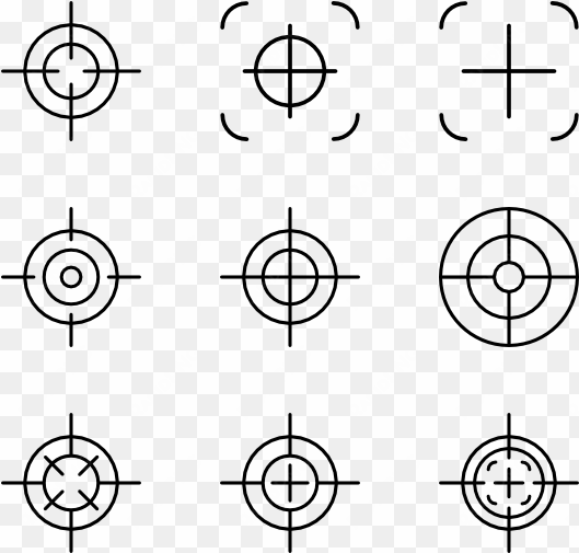 crosshair - sniper target