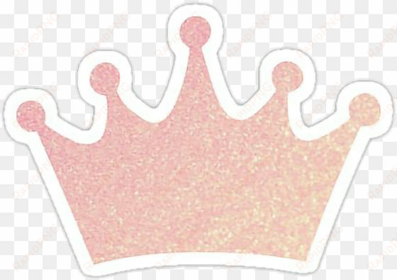 crown glitter pink yellow hair bynisha freetoedit image - royalty-free