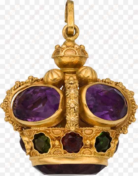 Crown Icon - Png Purple Gold Crown transparent png image