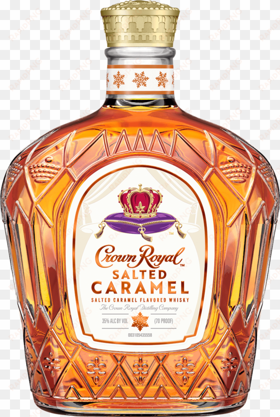 Crown Royal Black - Salted Caramel Crown Royal transparent png image
