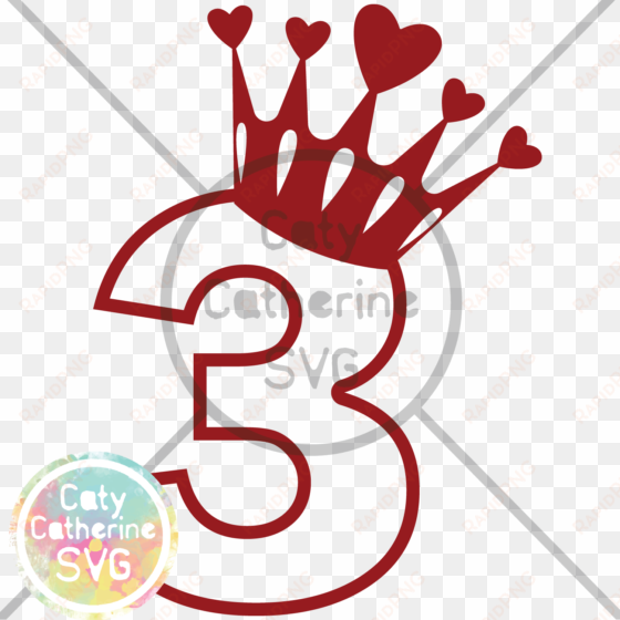 crown svg heart - scalable vector graphics