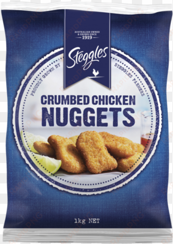 Crumbed Chicken Nuggets - Steggles Chicken Breast Tenders transparent png image